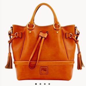 Dooney and Bourke Florentine Buckley Bag in Natural